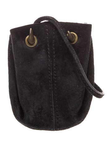 Suede Bucket Bag