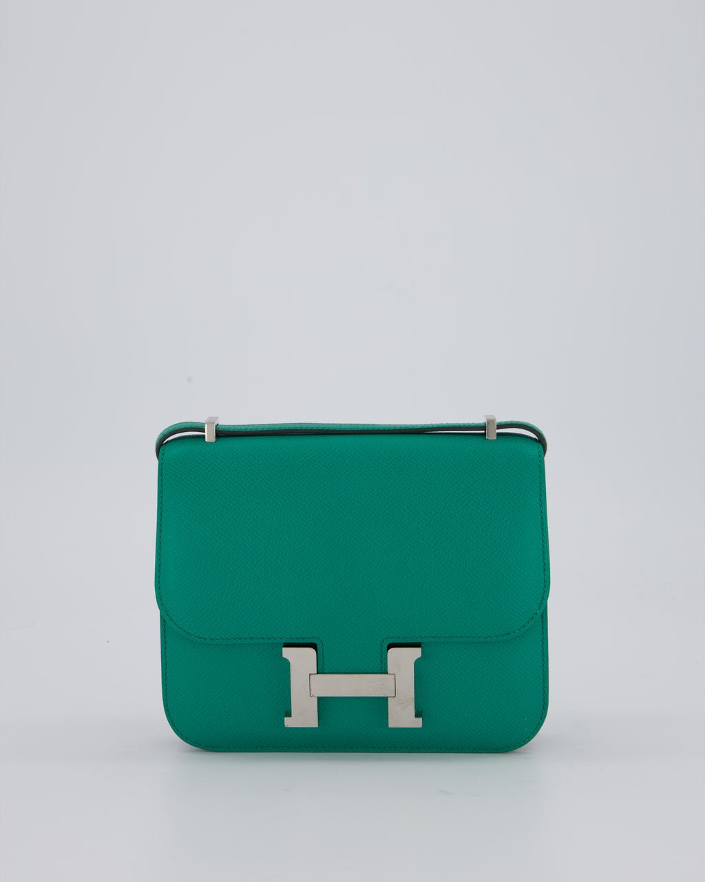Hermès Constance III 18 Miroir Bag in Vert Jade Epsom Leather with Palladium Hardware