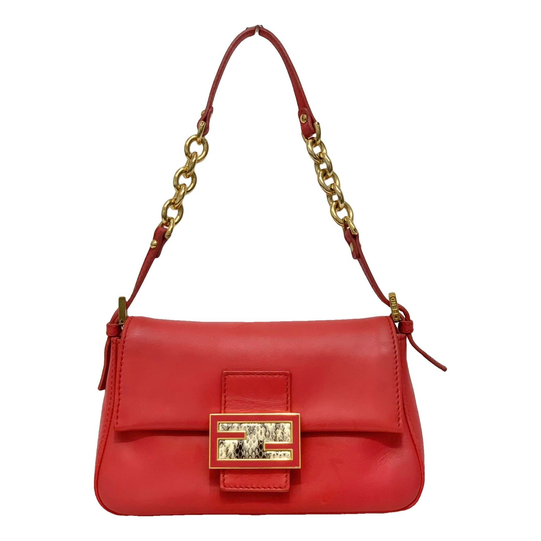 Mamma Baguette leather handbag