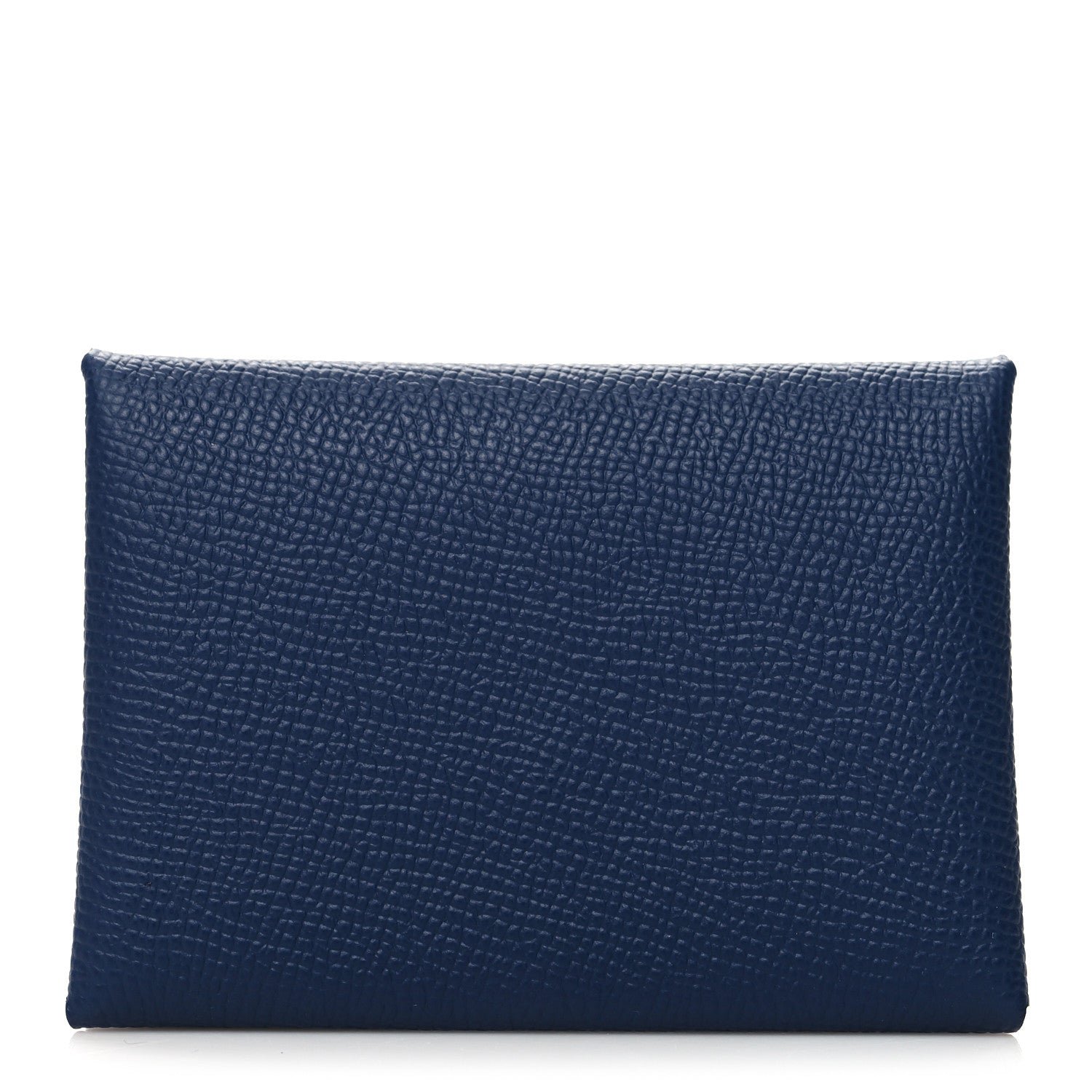 Hermes Epsom Verso Calvi Duo Card Case Bleu Saphir Vert Cypress