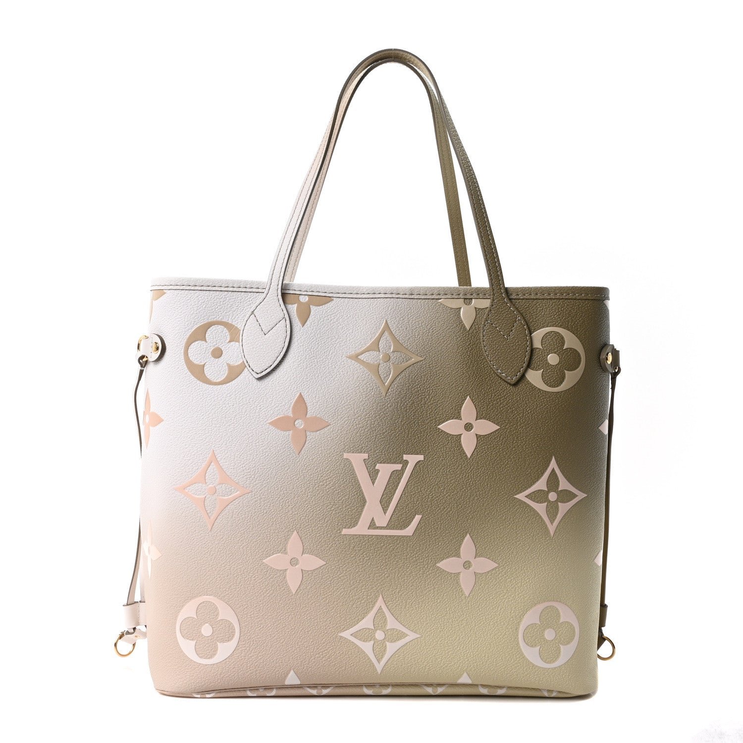 Louis Vuitton Monogram Giant Spring In The City Neverfull MM Sunset Kaki