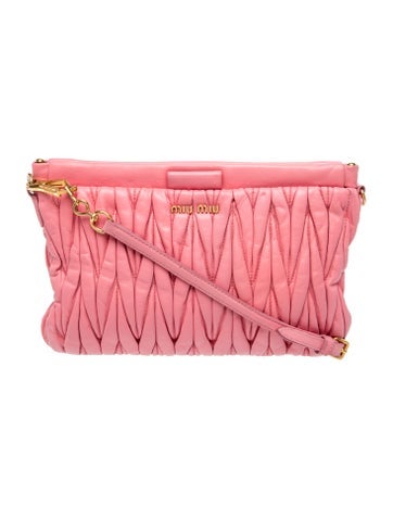 Miu Miu Leather Crossbody Bag