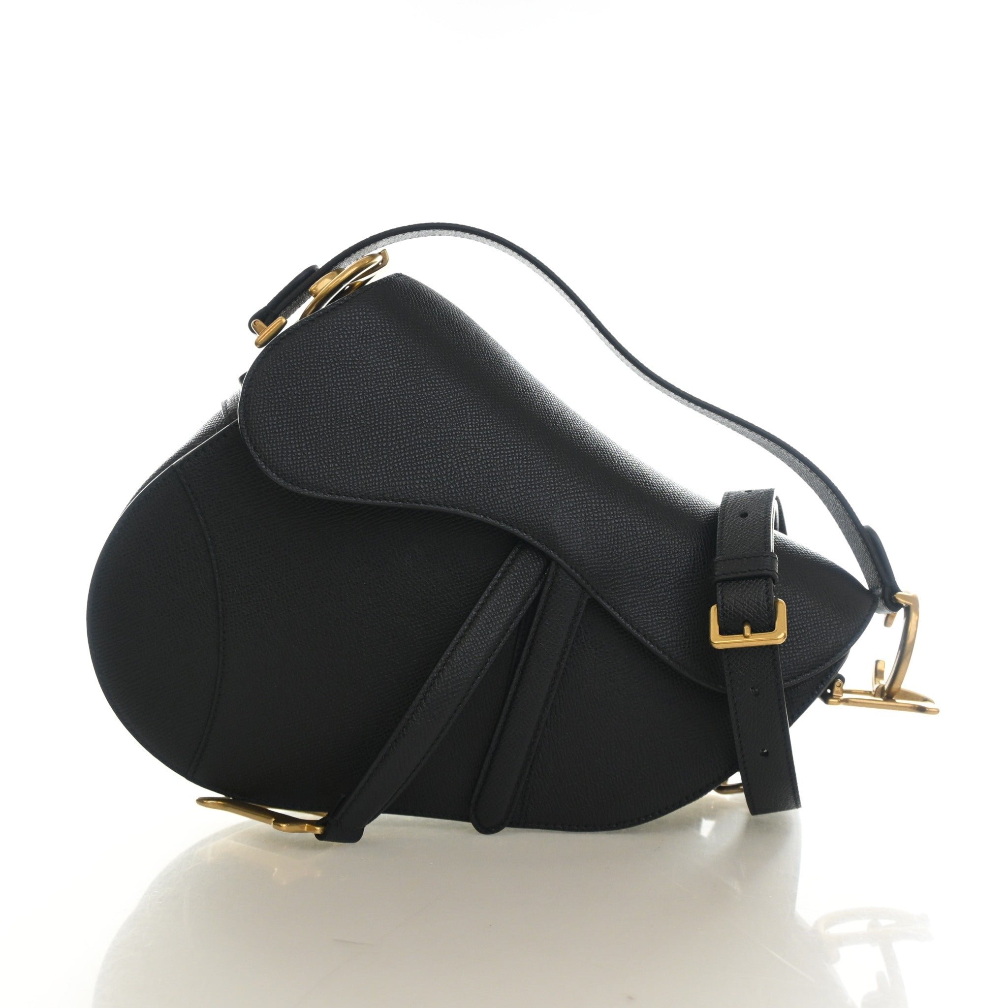 Dior Christian Dior Medium Calfskin Saddle Belt Bag