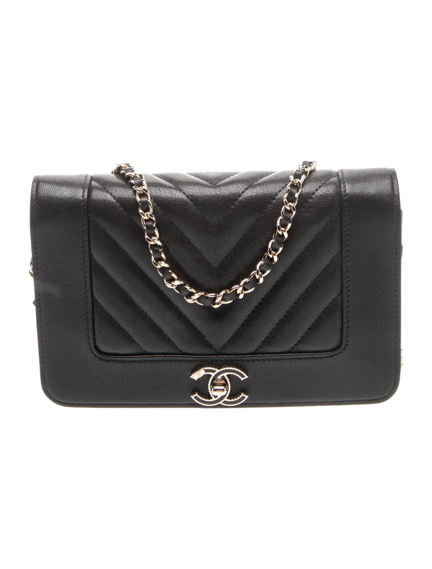 Mademoiselle Vintage Wallet on Chain