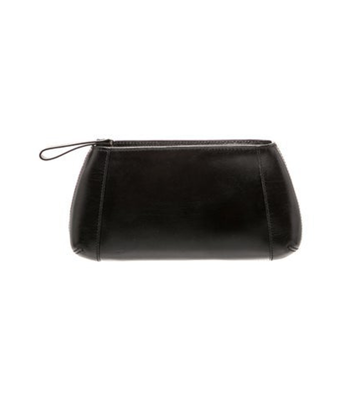 Valextra Leather Clutch