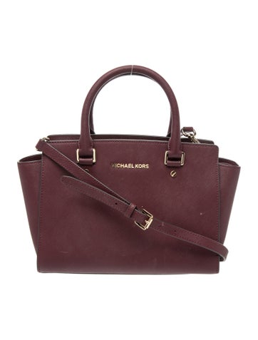Saffiano Leather Top Handle Bag