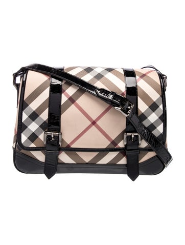 Nova Check Messenger Bag