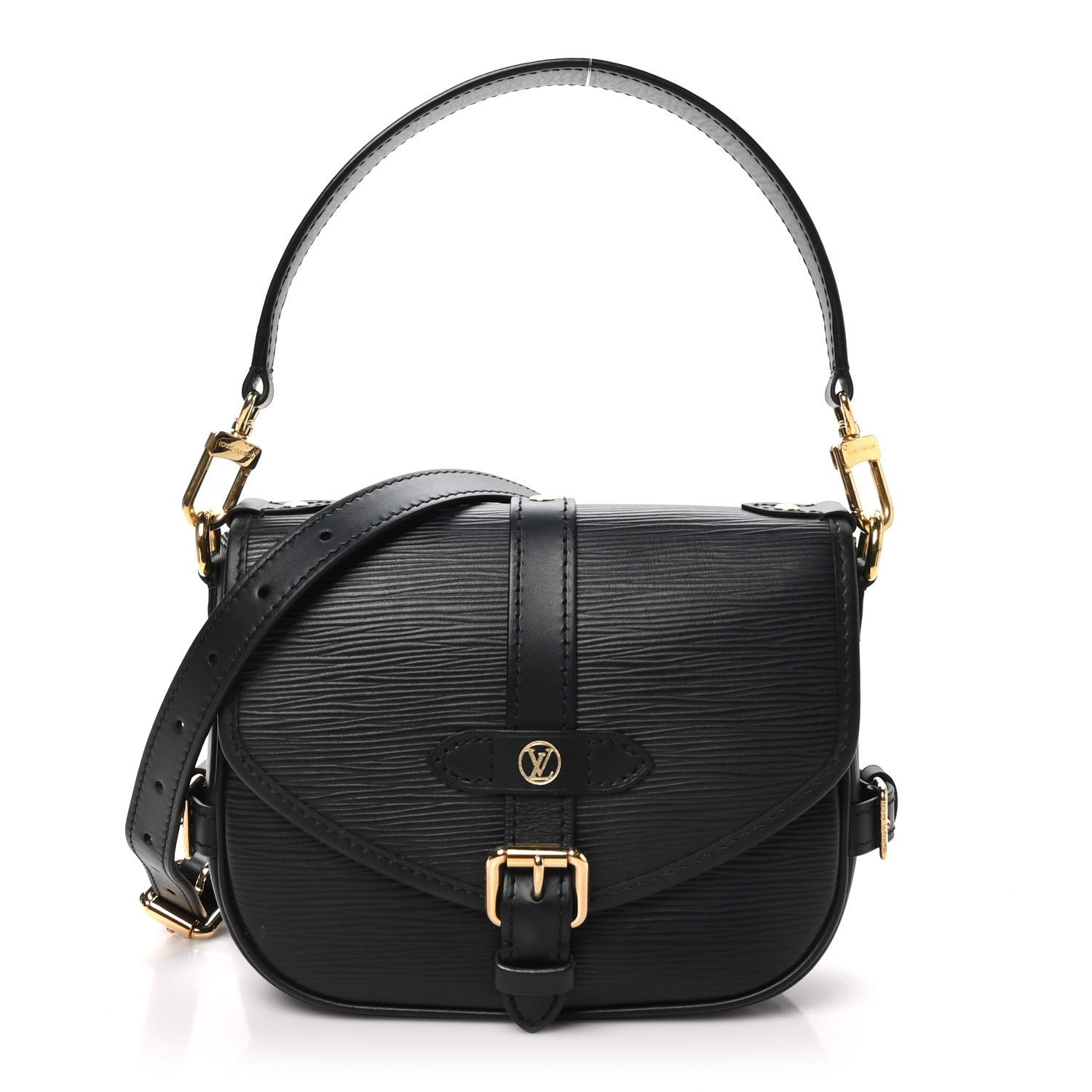 Louis Vuitton Epi Saumur BB Black