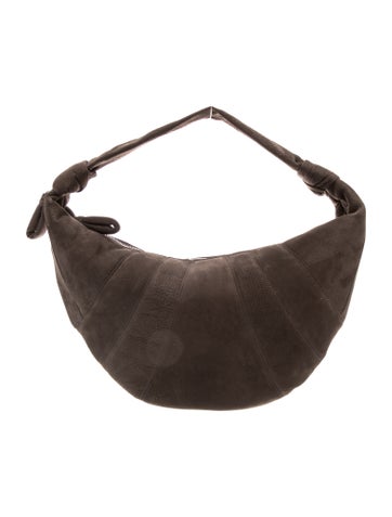 Lemaire Suede Top Handle Bag