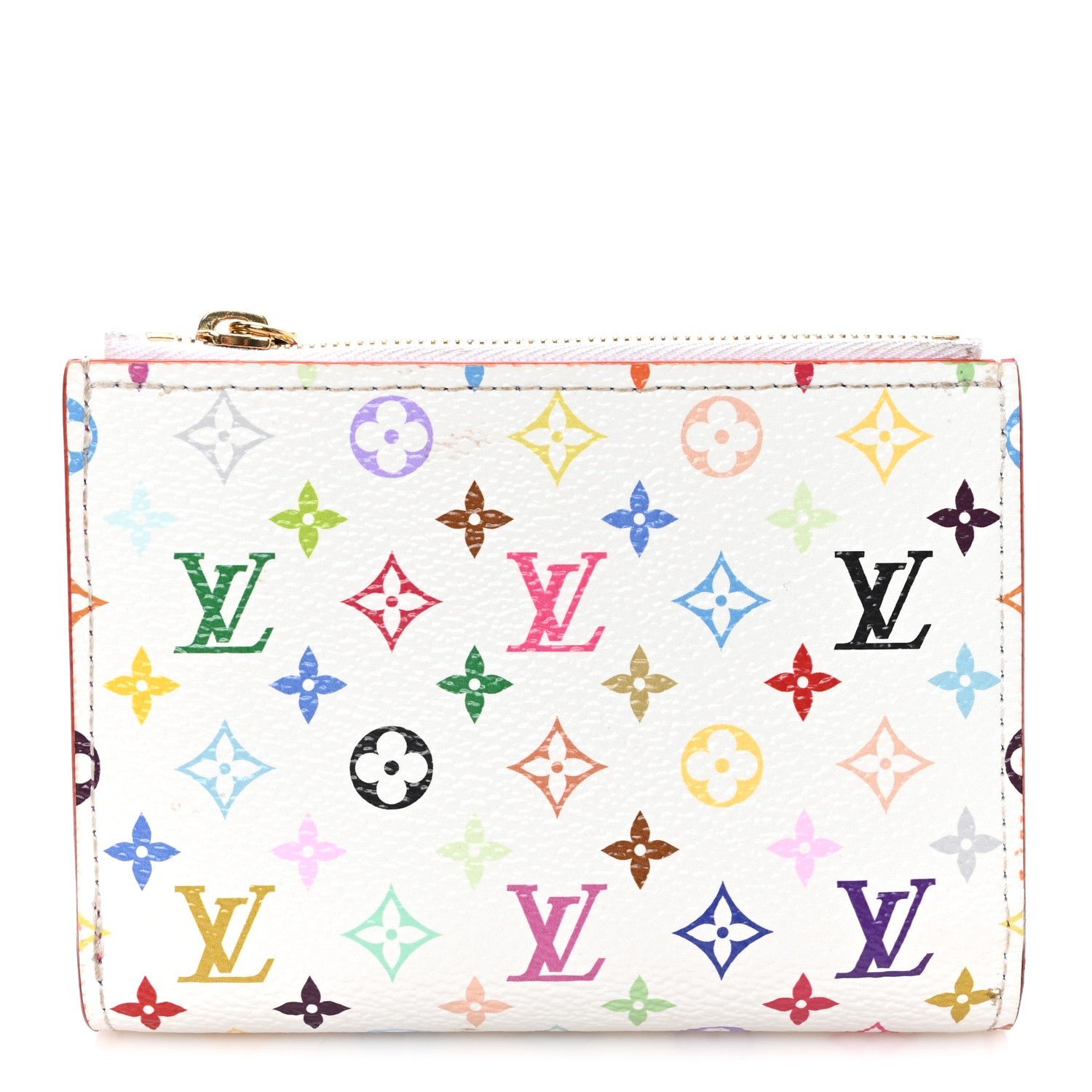 Louis Vuitton LV X TM Monogram Multicolor Lisa Wallet White