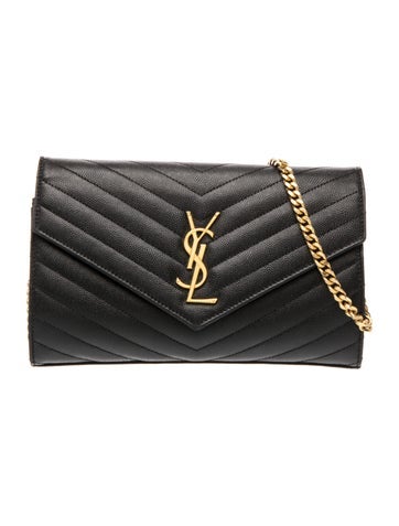Chevron Cassandre Envelope Chain Small