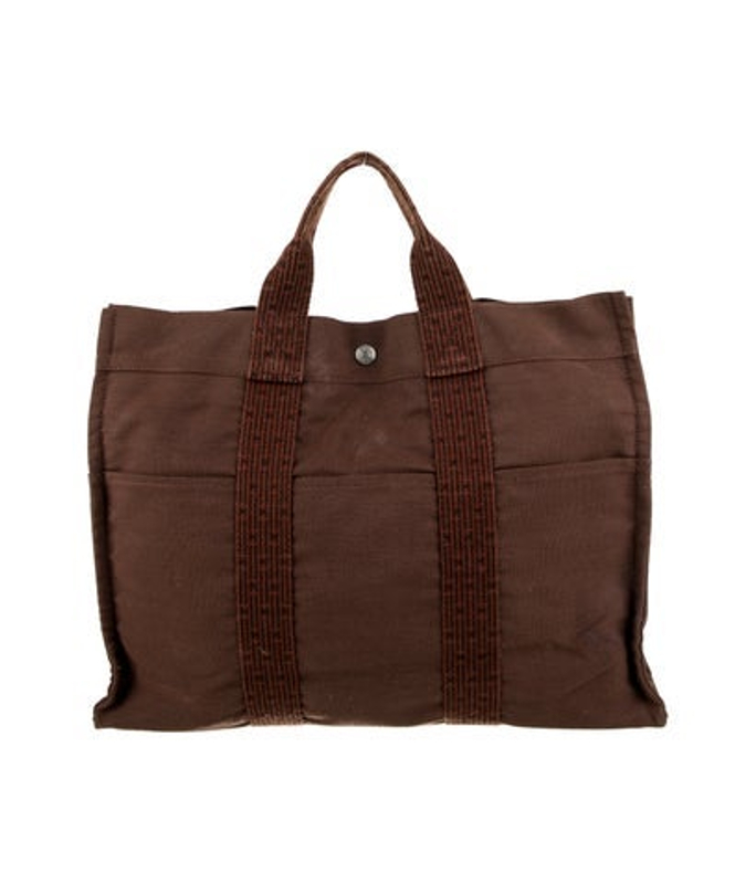Hermes Toile Fourre Tout Mm