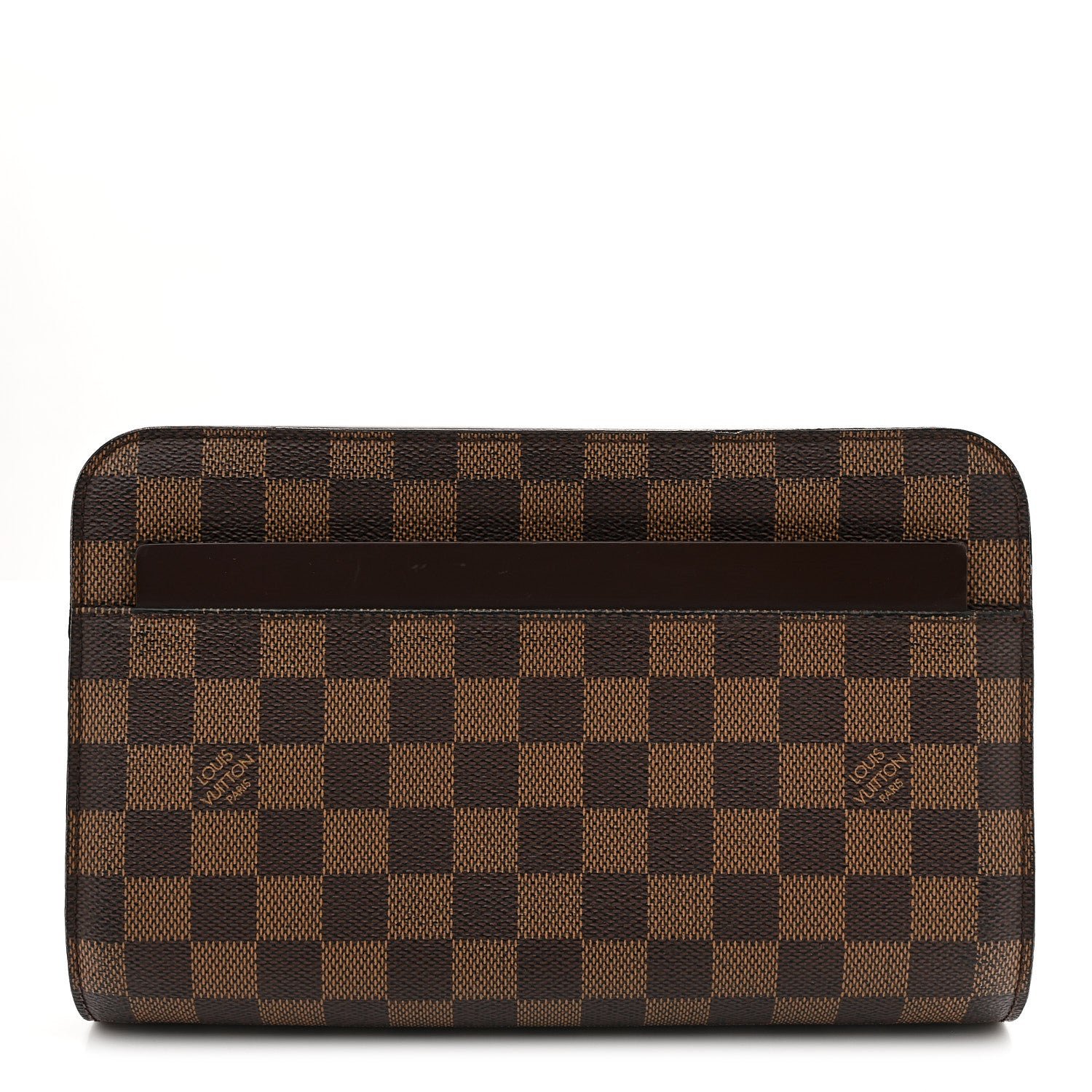 Louis Vuitton Louis Vuitton Damier Ebene Pochette Saint Louis Clutch