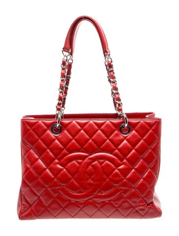 Quilted Caviar Grand Shopping Tote