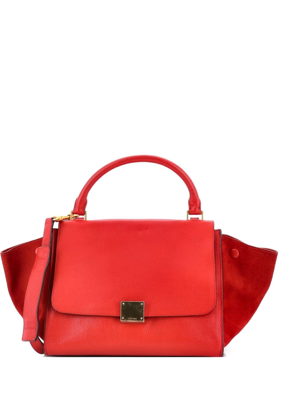 Celine Trapeze Bag Leather Small satchel