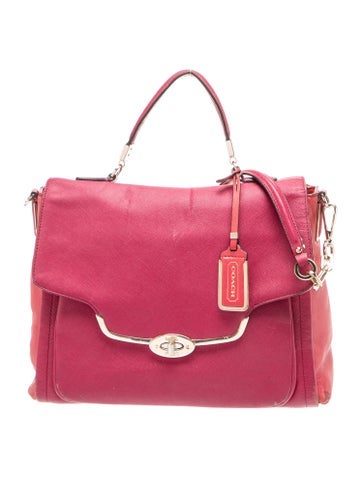 Coach Leather Top Handle Bag