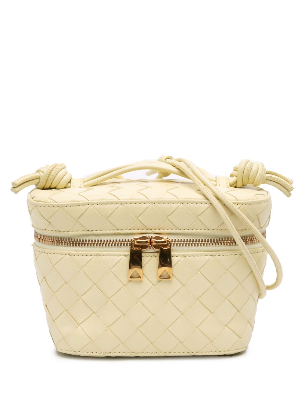 2012-2026 Mini Nappa Intrecciato Vanity Case satchel
