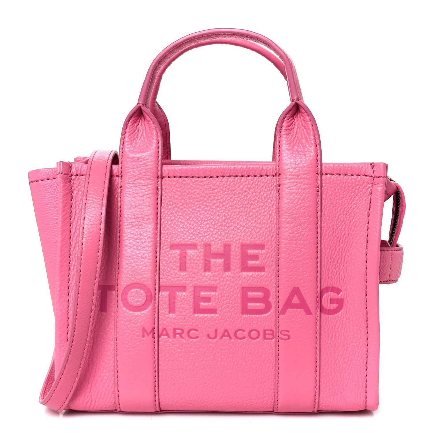 Marc Jacobs Marc Jacobs Grained Calfskin Small The Tote Bag Morning Glory