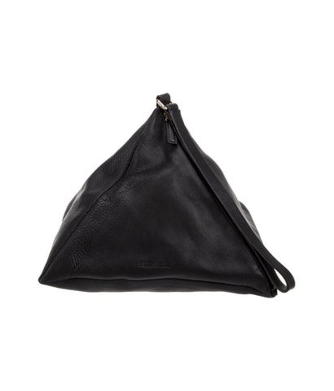 Jil Sander Sander Leather Top Handle Bag