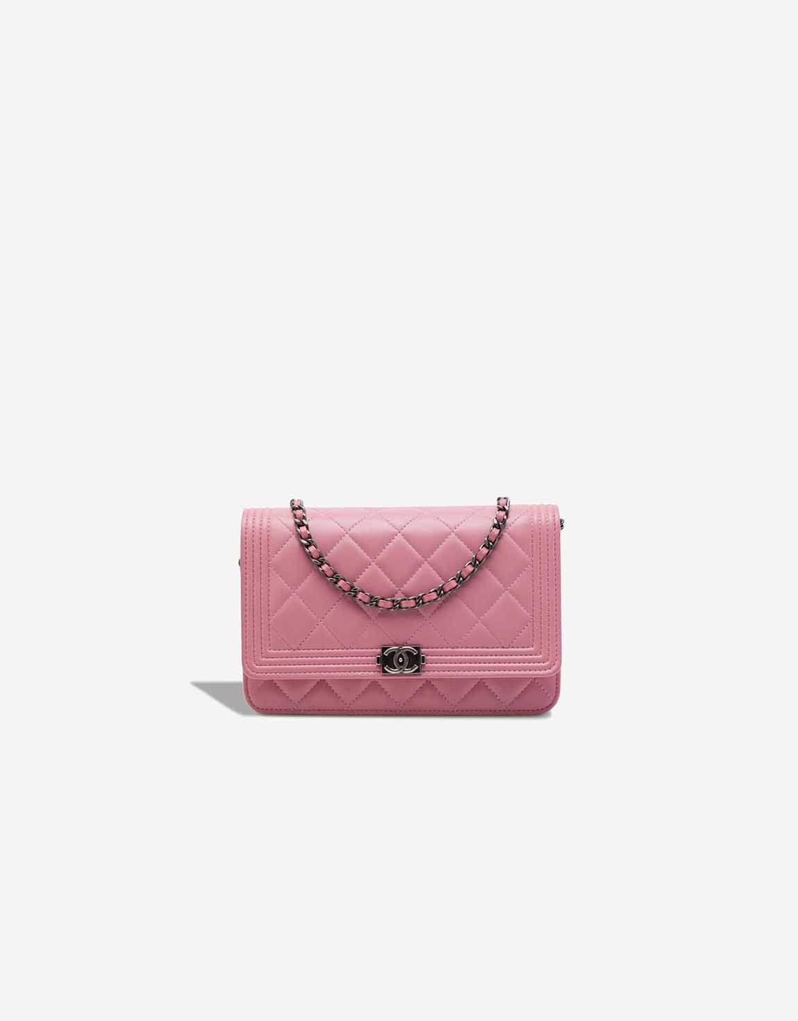 
		Boy Wallet On Chain Lamb Pink    