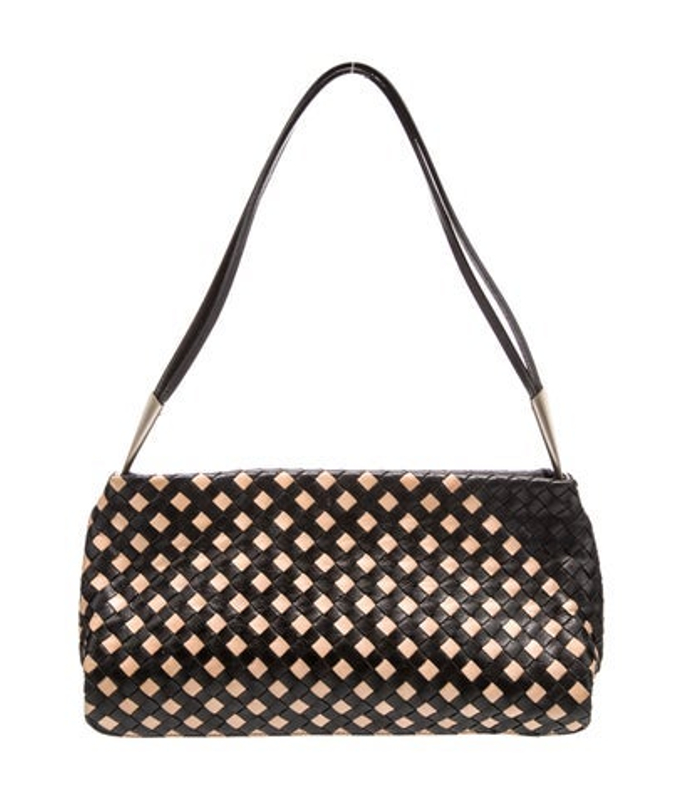 Bottega Veneta Veneta Intrecciato Shoulder Bag Vintage