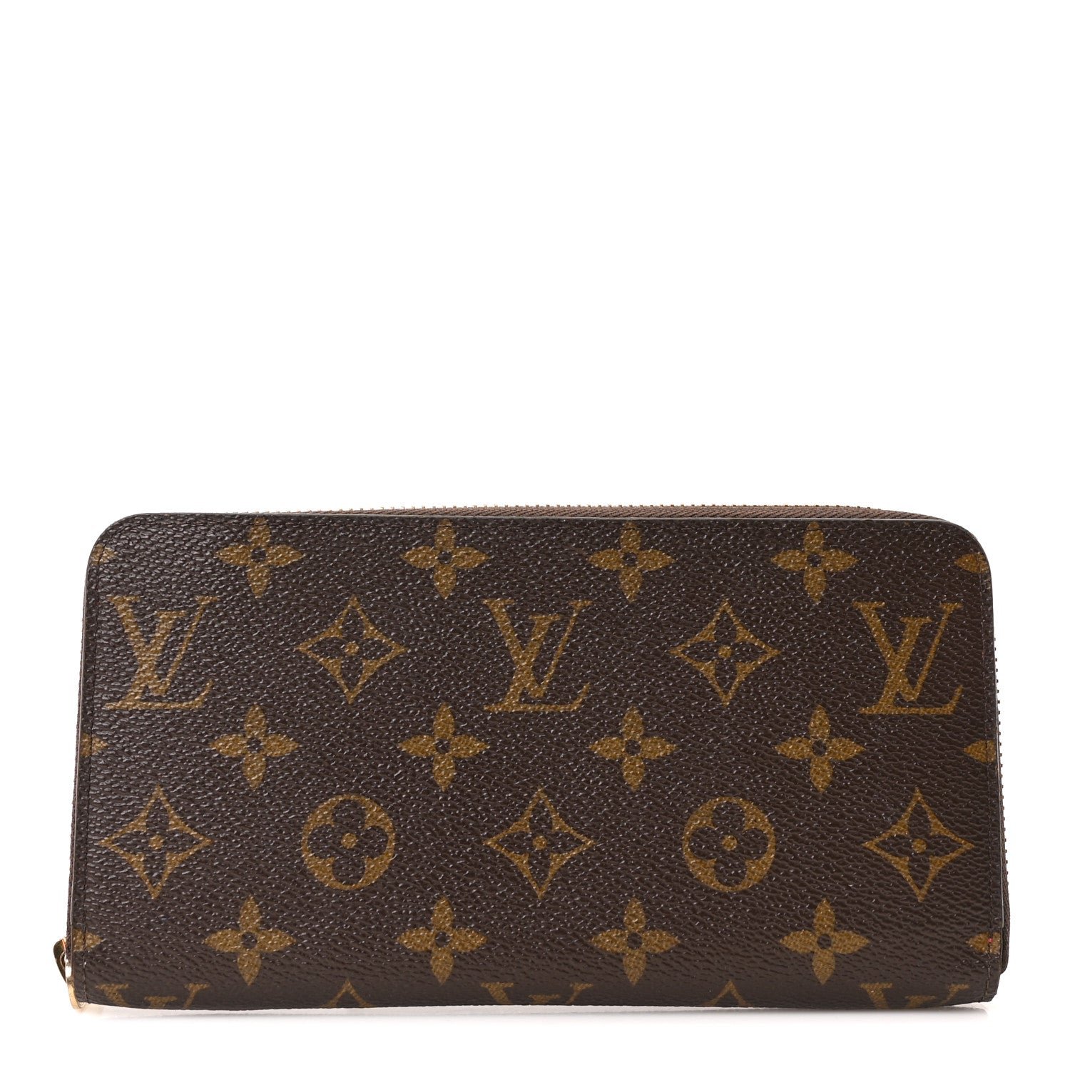 Monogram Zippy Wallet Coquelicot