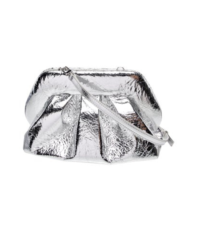 Themoire Patent Leather Minaudiere W Tags