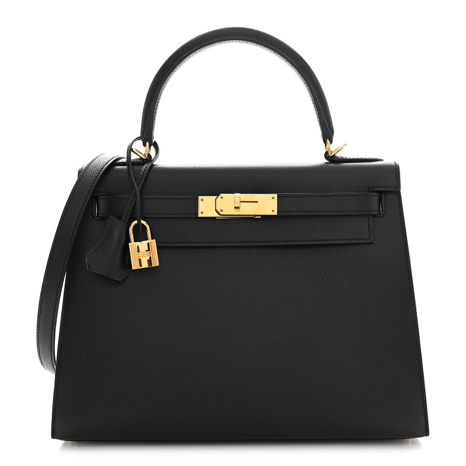 Hermes Epsom Kelly Sellier 28 Black