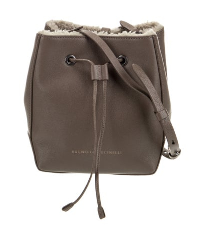 Brunello Cucinelli Cucinelli Leather Bucket Bag