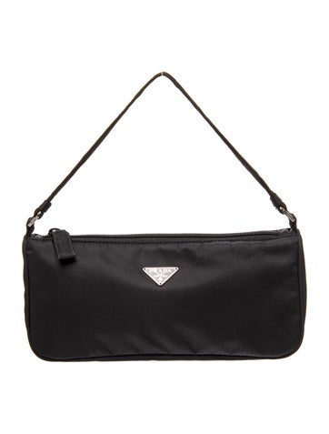 Tessuto Nylon Top Handle Bag
