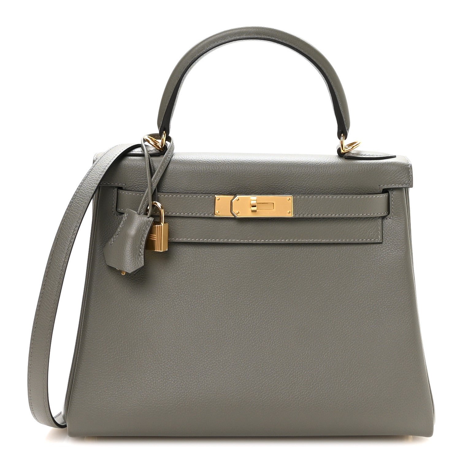 Hermes Evercolor Kelly Retourne 28 Gris Meyer