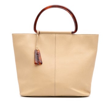 Calfskin Top Handle Tote