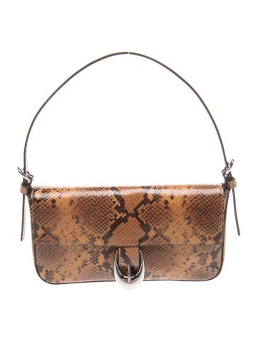Snakeskin Shoulder Bag