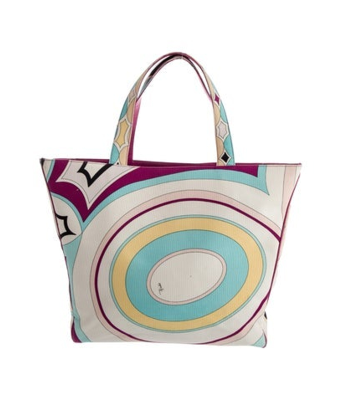Emilio Pucci Pucci Canvas Tote