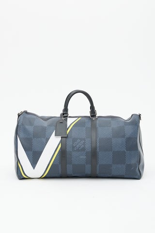 Louis Vuitton America's Cup Keepall 55 Duffle Bag