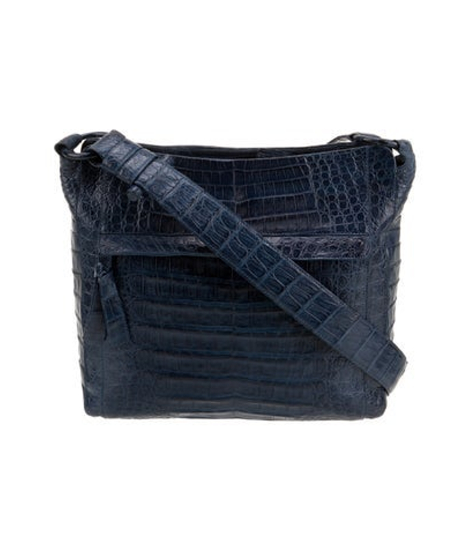 Nancy Gonzalez Gonzalez Crocodile Messenger Bag