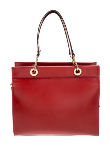 Leather Seau Sangle Medium Vintage