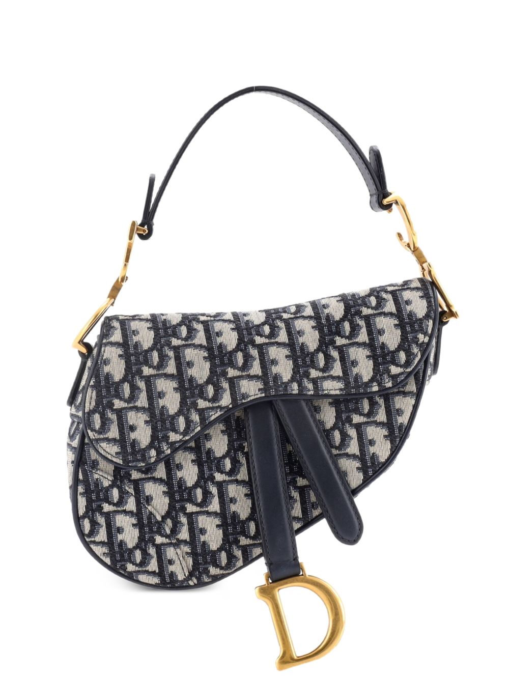 Saddle Handbag Oblique Canvas Mini shoulder bag