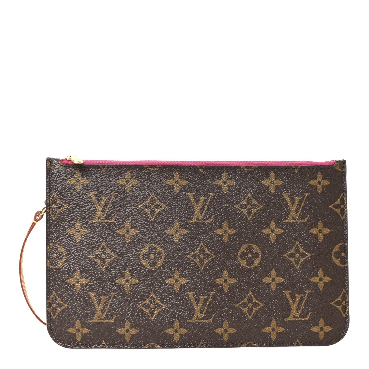 Louis Vuitton Monogram Neverfull MM GM Pochette Pivoine