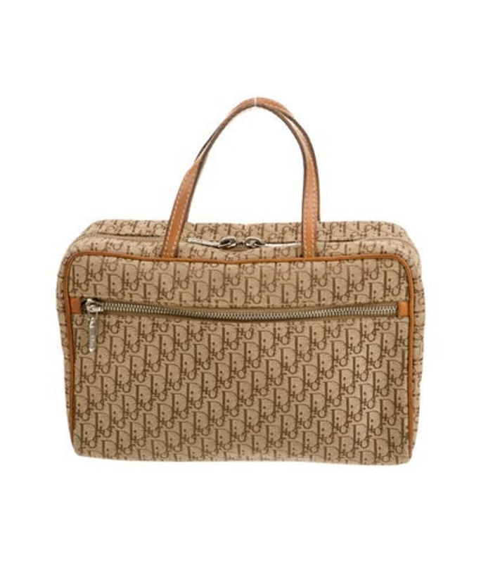 Dior Dior Canvas Top Handle Bag