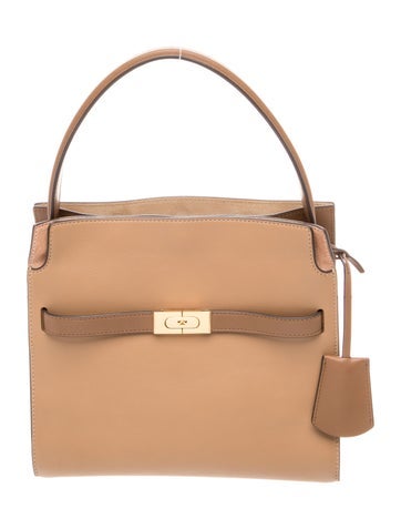 Leather Top Handle Bag
