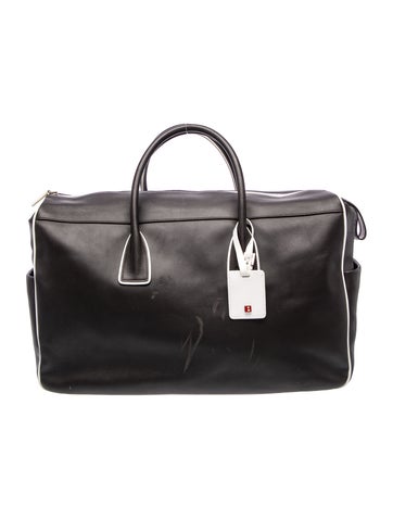 Leather Weekender Bag