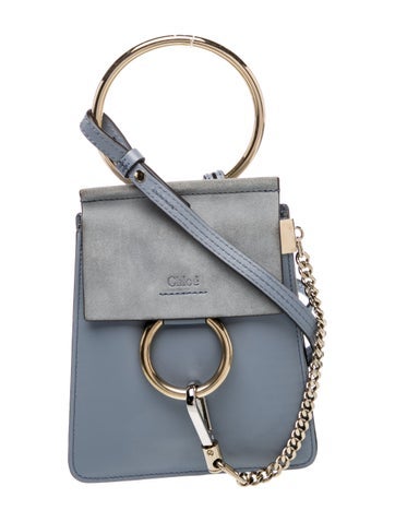 Leather Faye Bracelet Bag Mini, Mini