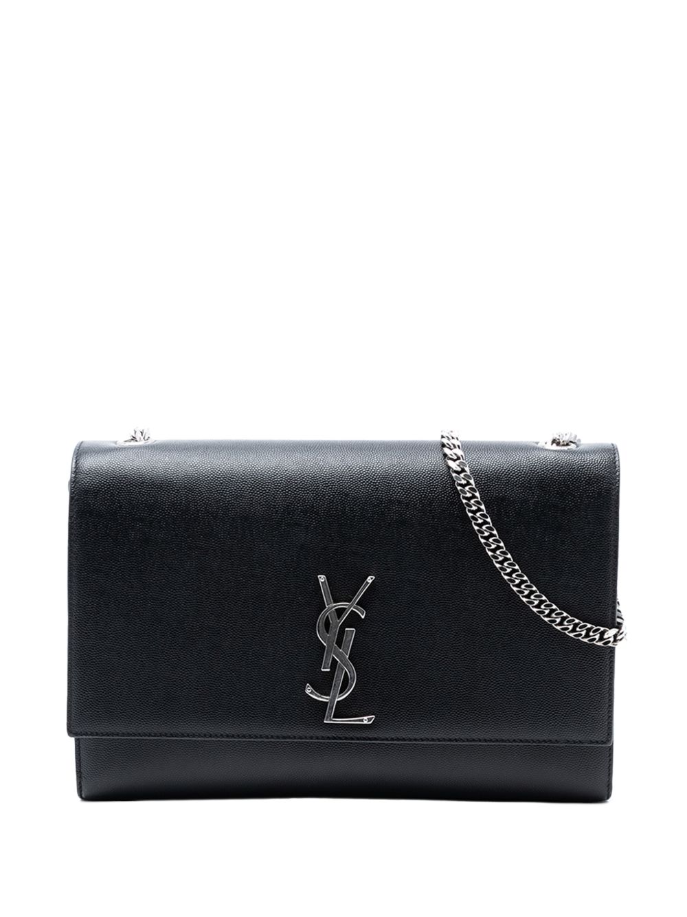 2017 Medium Grain De Poudre Leather Monogram Kate crossbody bag