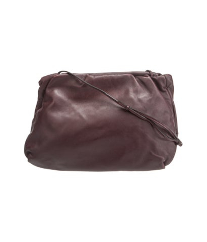 The Row Row Lambskin Bourse Clutch