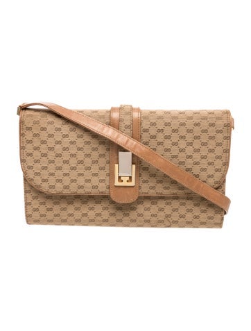 Micro GG Monogram Shoulder Bag Vintage