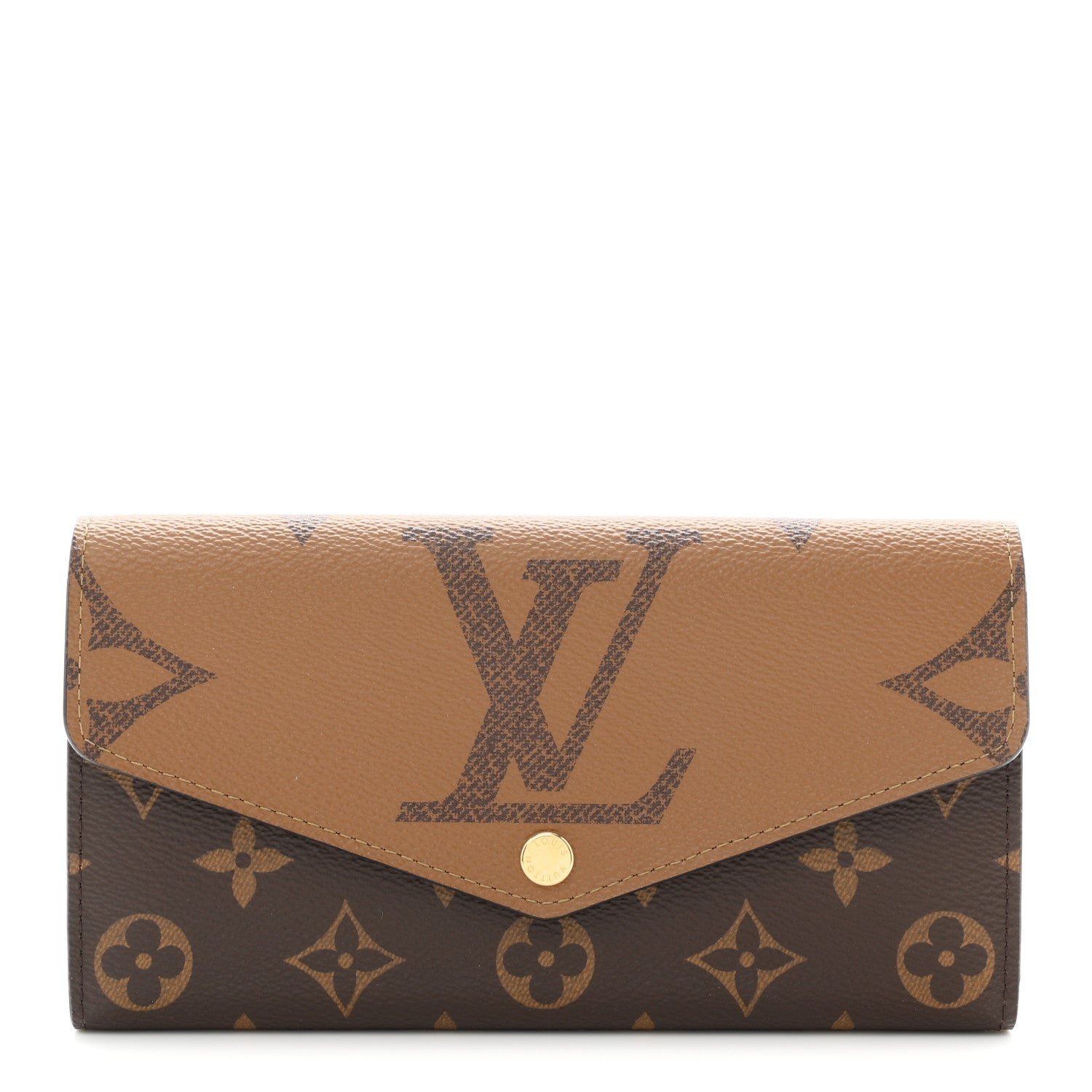 Louis Vuitton Reverse Monogram Giant Sarah Wallet