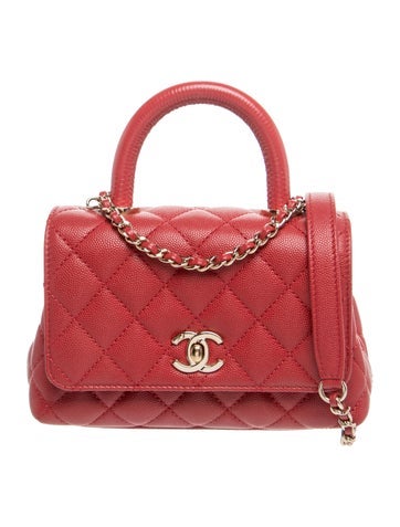 Extra Mini Coco Handle Bag w/ Chain