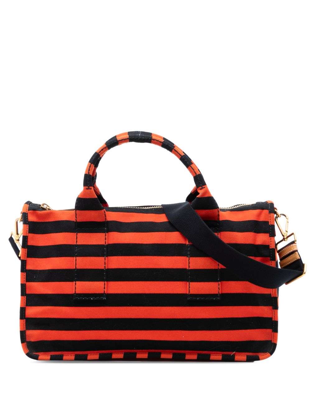 2013-2026 Large Canvas Canapa Righe Striped satchel