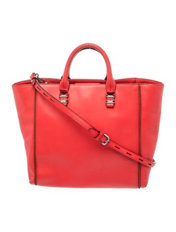 Leather Top Handle Bag